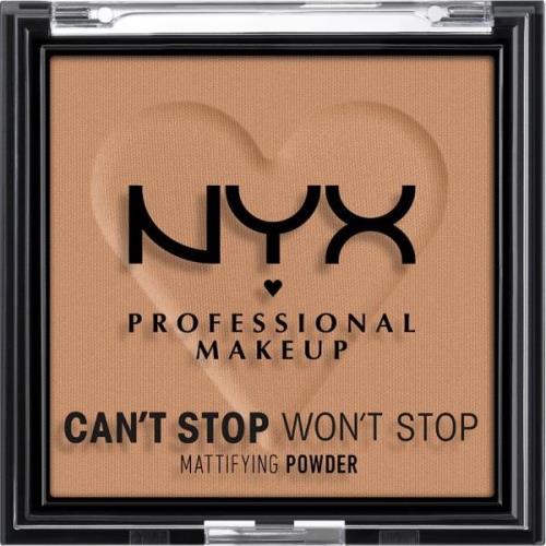 NYX Professional Makeup Can’t Stop Won’t Stop Mattifying Powder Carame...