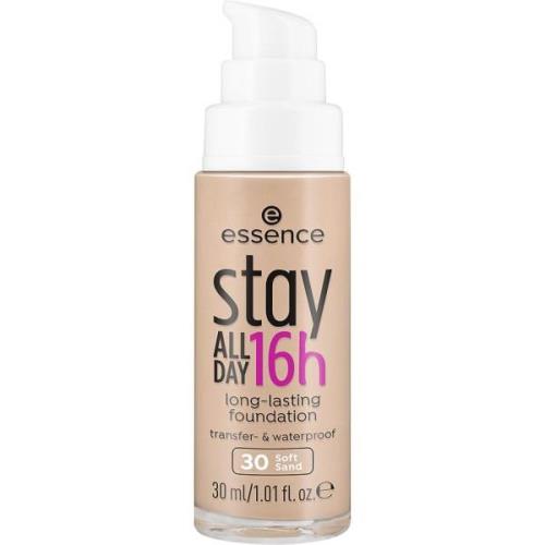 essence Stay All Day Long-Lasting Foundation 30 Soft Sand - 30 ml