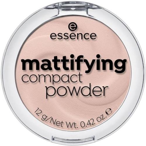 essence Mattifying Compact Powder 10 Light Beige - 12 g
