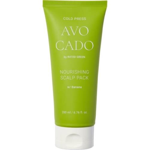 Rated Green Cold Press Avocado Nourishing Scalp Pack w/ Banana 200 ml