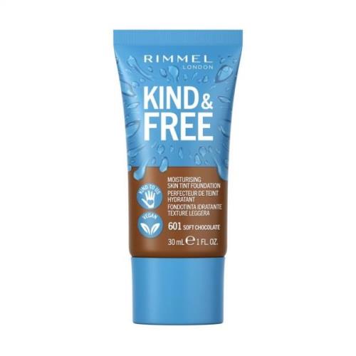 Rimmel London Kind & Free Skin Tint 601 Soft Chocolate - 30 ml