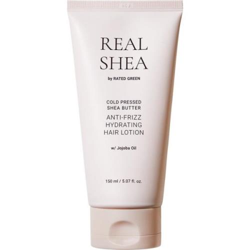 Rated Green Real Shea Anti- Frizz Hydrating Lotion w/ Jojoba Oil 150 m...