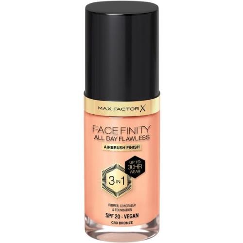 Max Factor All Day Flawless 3in1 Foundation 80 Bronze - 30 ml