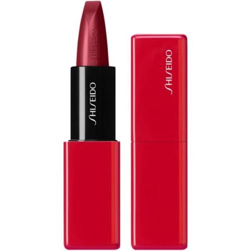 Shiseido Technosatin Gel Lipstick 411 Scarlet Cluster - ml 4