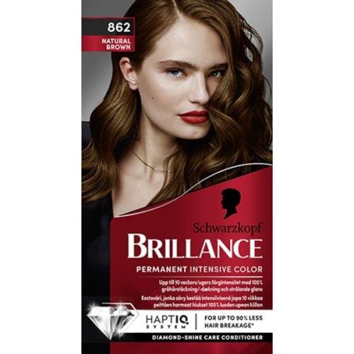 Schwarzkopf Brillance 862 Naturbrun