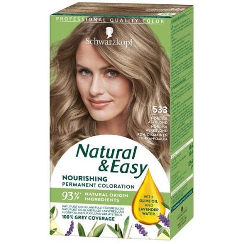 Schwarzkopf Natural & Easy 533 Nordisk Askblond