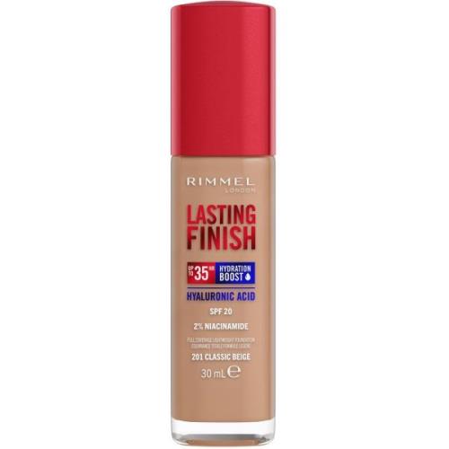 Rimmel London Clean Lasting Finish Foundation 201 Classic Beige