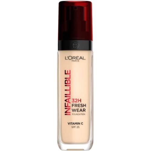 L'Oréal Paris Infaillible 32H Fresh Wear Foundation Porcelain 15 - 30 ...