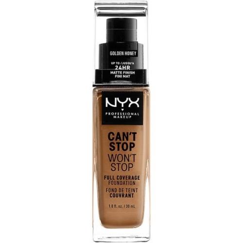 NYX Professional Makeup Can't Stop Won't Stop Foundation Golden honey ...