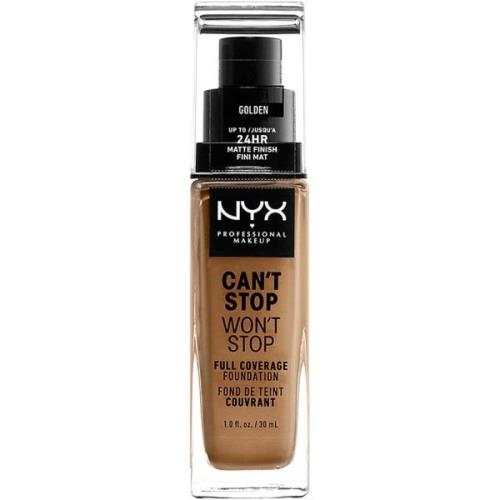 NYX Professional Makeup Can't Stop Won't Stop Foundation Golden - 30 m...