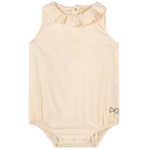 Mini Sibling Frill Baby Body Natural |  | 6-12 months