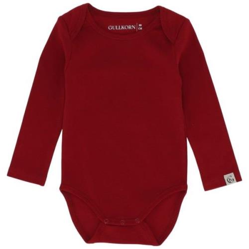 Gullkorn Design Isa Baby Body Deep Red | Rød | 62 cm