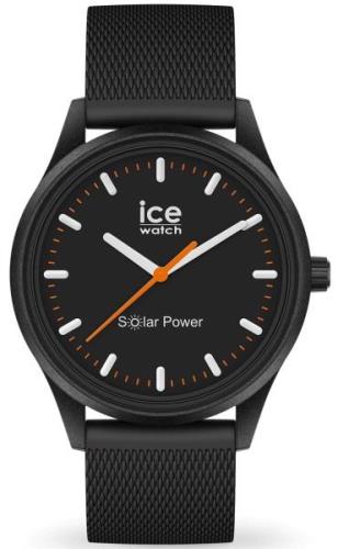 Ice Watch 018392 Ice Solar Power Sort/Gummi Ø40 mm