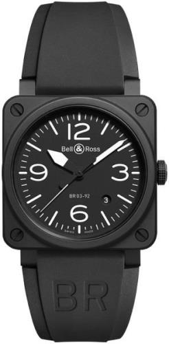 Bell & Ross Herreklokke BR-03-92-BLACK-MATTE Instruments
