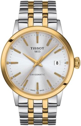 Tissot Herreklokke T129.407.22.031.01 T-Classic Sølvfarget/Gulltonet