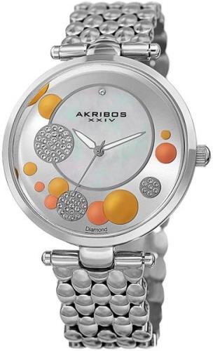 Akribos XXIV Dameklokke AK963SS Sølvfarget/Stål Ø46 mm