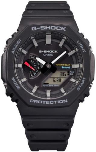 Casio Herreklokke GA-B2100-1AER G-Shock Sort/Resinplast Ø45.4 mm