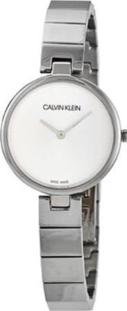 Calvin Klein Dameklokke K8G23146 Authentic Sølvfarget/Stål Ø28 mm