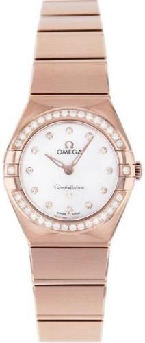 Omega Dameklokke 131.55.25.60.55.001 Constellation Quartz 25Mm