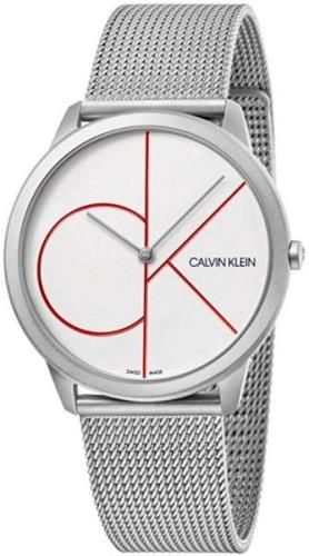 Calvin Klein Herreklokke K3M51152 Minimal Hvit/Stål Ø40 mm