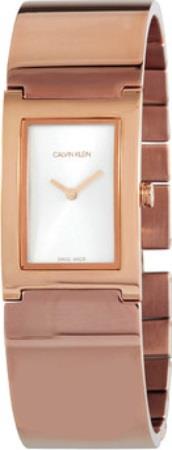 Calvin Klein Dameklokke K9C2N616 Sølvfarget/Rose-gulltonet stål