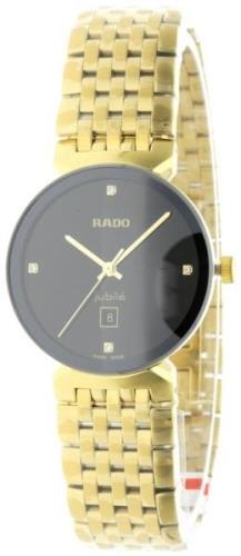 Rado Dameklokke R48915703 Florence Sort/Gulltonet stål Ø38 mm