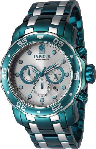 Invicta Herreklokke 40924 Pro Diver Sølvfarget/Stål Ø48 mm