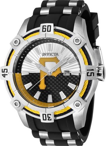 Invicta Herreklokke 43291 MLB Sort/Stål Ø52 mm