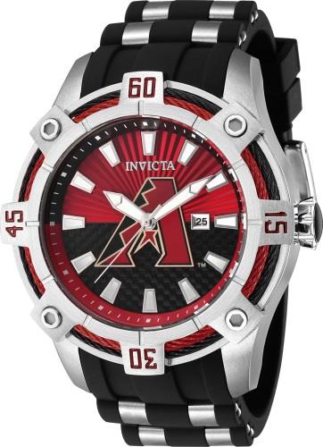 Invicta Herreklokke 43259 MLB Rød/Stål Ø52 mm