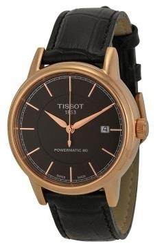 Tissot Herreklokke T085.407.36.061.00 Sort/Lær Ø40 mm