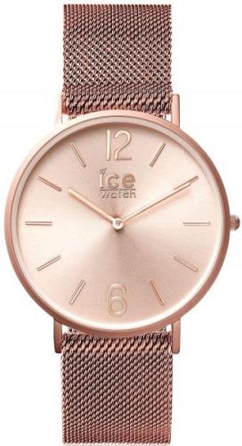 Ice Watch Dameklokke 012710 Rosa/Rose-gulltonet stål Ø36 mm