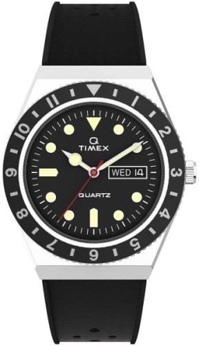 Timex TW2V32000 Q Sort/Gummi Ø38 mm