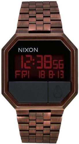 Nixon Herreklokke A158894-00 The Re-Run LCD/Stål