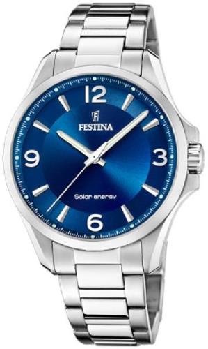 Festina Herreklokke F20656-2 Classic Blå/Stål Ø41.5 mm