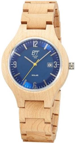 ETT Eco Tech Time Herreklokke EGW-12127-32SET Osoyoos Wood Blå Ø42