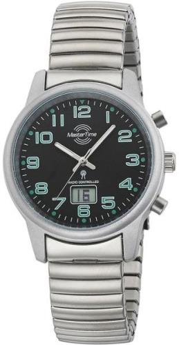 Master Time Dameklokke MTLA-10764-22Z Funk Basic Sort/Stål Ø34 mm