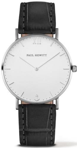 Paul Hewitt PH-SA-SSTW15S Classic Hvit/Lær Ø39 mm