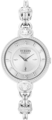 Versus by Versace Dameklokke VSPLL0119 Les Docks Sølvfarget/Stål