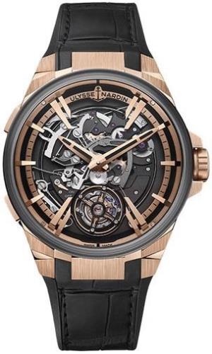 Ulysse Nardin Herreklokke 6215-400-02 Blast Skjelettkuttet/Gummi Ø45