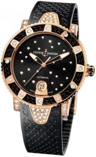 Ulysse Nardin Dameklokke 8106-101EC-3C-22 Ladies Diver Starry Night