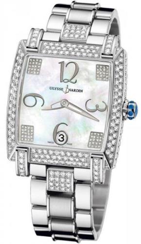 Ulysse Nardin Dameklokke 130-91FC-8C-601 Ladies Caprice Hvit/18 karat