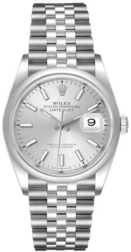 Rolex Herreklokke 126200-0001 Datejust 36 Sølvfarget/Stål Ø36 mm