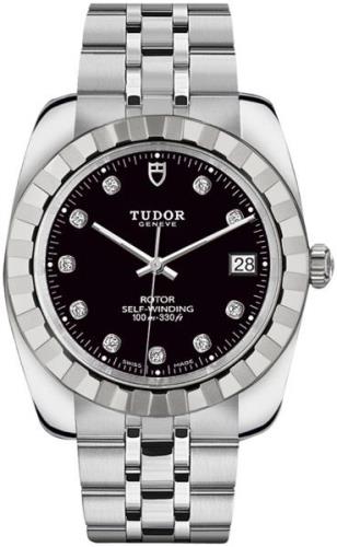 Tudor 21010-0010 Classic Date Sort/Stål Ø38 mm