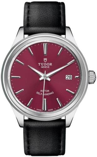 Tudor 12500-0012 Style Rød/Lær Ø38 mm