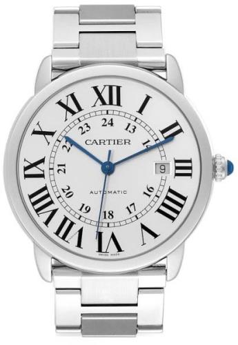 Cartier Herreklokke W6701011 Ronde Sølvfarget/Stål Ø42 mm