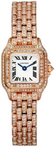 Cartier Dameklokke HPI01326 Panthere De Hvit/18 karat rosé gull