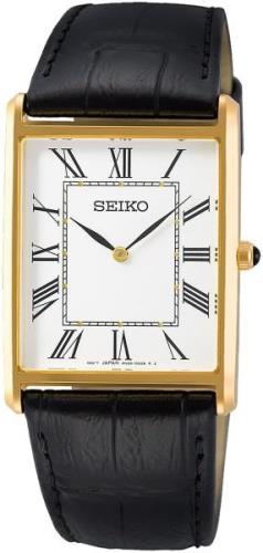 Seiko Herreklokke SWR052P1 Classic Hvit/Lær
