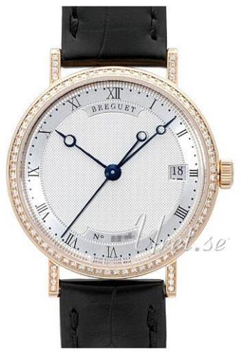 Breguet Dameklokke 9068BR-12-976 D000 Classique Sølvfarget/Lær