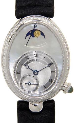 Breguet Dameklokke 8908BB-52-864 D00D Reine De Naples Hvit/Sateng