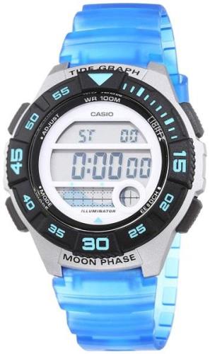 Casio Collection Dameklokke LWS-1100H-2AVEF LCD/Resinplast Ø38 mm